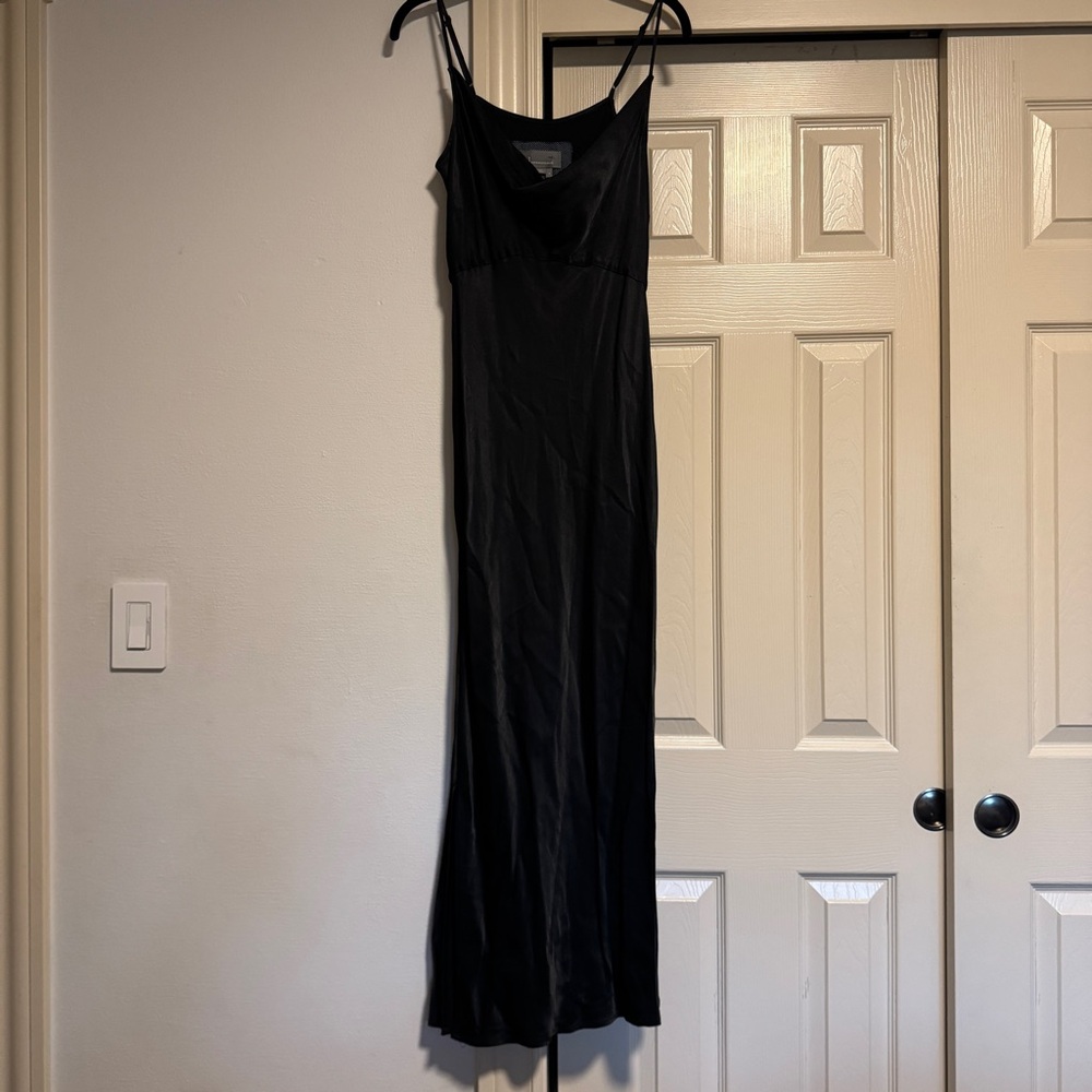 Anthropologie Black Maxi Dress